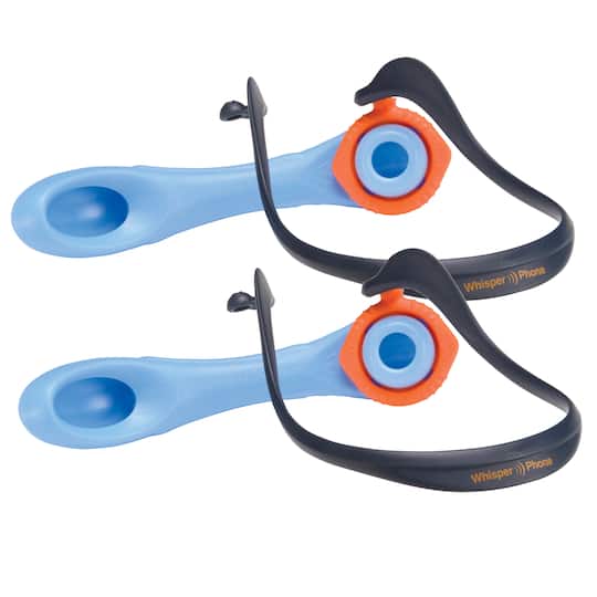 WhisperPhone® Solo, 2ct. in Blue/Orange/Black | 12" x 6" | Michaels®